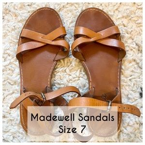 madewell • sandals 7